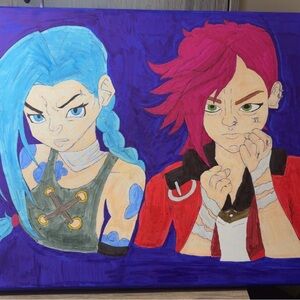 Jinx and Vi from Arcance